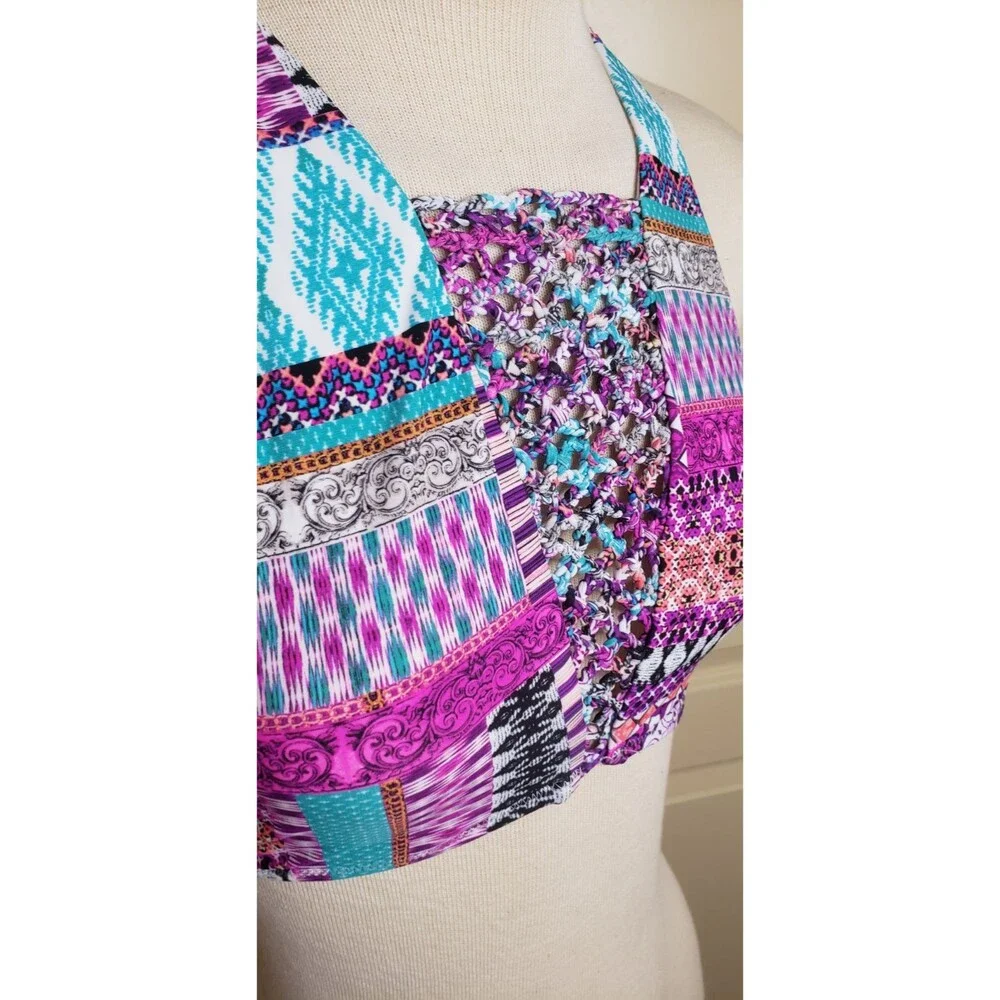 Raisins bikini top, size medium, new